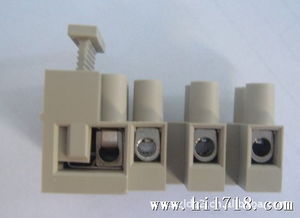 接线端子 接线柱 白色端子排 带保险丝cy801