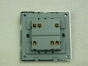 C45开关双按键四接线柱接线方法及图示